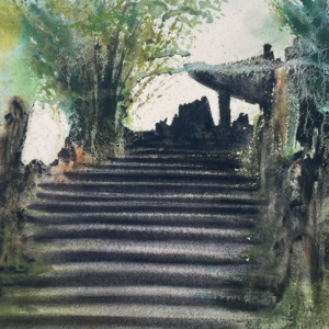 "Escalier vers l'Orient"